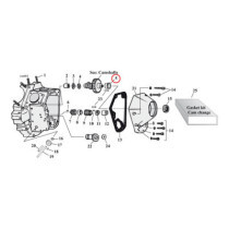 Camshaft bushing. STD. 70-99 B.T.