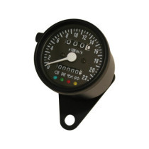  60mm Mechanic Speedometer Scale: 220 km/h  Scale Color: Black Black 60.0 mm 