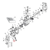 CHAIN OILER ADJ. SCREW (SLOTTED)