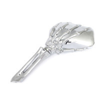 Skeleton mirror set, full chrome