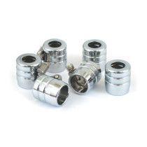 SMOOTH HOSE CLAMPS, 3/8 INCH GROOVED