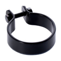 Muffler middle clamp 2" black