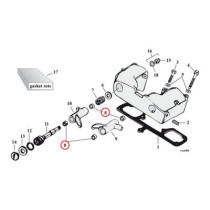 Rocker arm bushings, pair