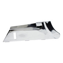 Lower rear belt guard. Chrome