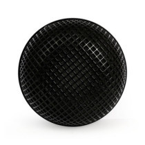 Breather style air cleaner assembly, round. Black