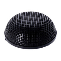 Breather style air cleaner assembly, round. Black