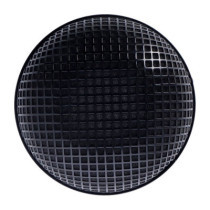 Breather style air cleaner assembly, round. Black