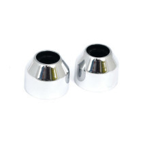 Spark plug cover kit. Chrome