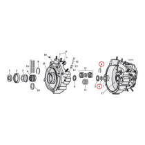 RETAINING RINGS, PINION SHAFT BEARING