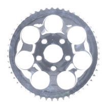 REAR SPROCKET, CHROME. 51T