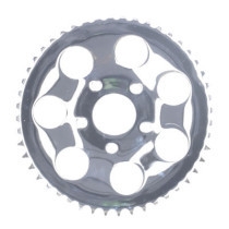 REAR SPROCKET, CHROME. 48T