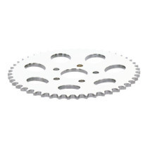 REAR SPROCKET, CHROME. 48T