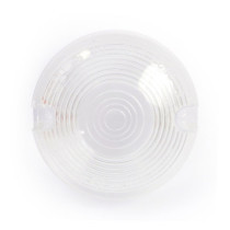 Turn signal domed lens. Clear