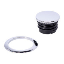 Pop-up gas cap set. Chrome