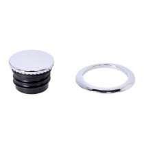 Pop-up gas cap set. Chrome