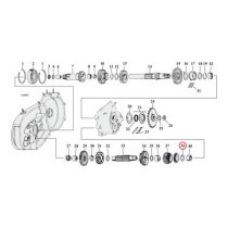 THRUST WASHER C-SHAFT 1ST GEAR .040 INCH