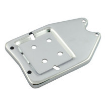 Battery carrier tray, 6-Volt. Chrome