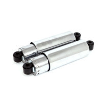 Shock absorbers 11", full cover. Chrome