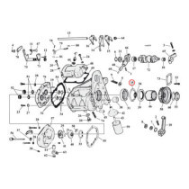 RETAINING RING, MAINSH. BEARING (LEFT)