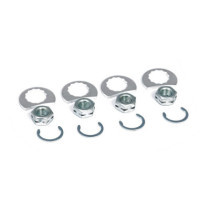 MCS, Stage 8 exhaust nut mount kit chrome