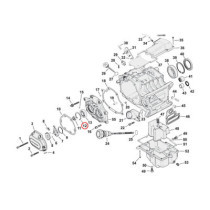 Retaining ring, transm. main/countershaft bearing