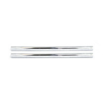 Universal head pipe extension set 32" long chrome