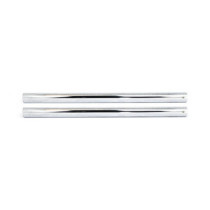 Universal head pipe extension set 30" long chrome