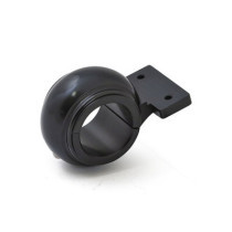 Speedometer mounting bracket black anodized