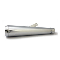 Megaphone universal muffler 16.5" long chrome with TE tip