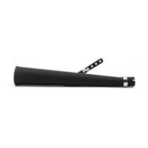 Sei Megaphone upswept right universal muffler 24" black