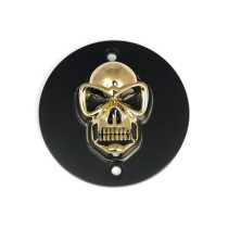 BLK & GOLD SKULL POINT CVR VERTICAL