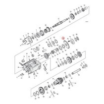 TRANSMISSION SPROCKET, 22T.