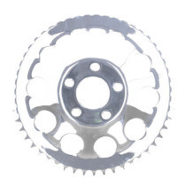 REAR SPROCKET, CHROME. 51T