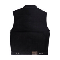 MCS Denim vest black