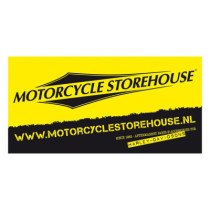 Motorcycle Storehouse, logo sticker. Medium