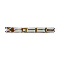 Yamaha side cover emblem, yellow