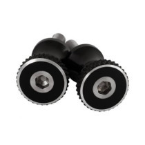 Motone, short quick release seat bolts. 28mm, black