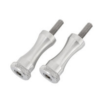 Motone, medium quick release seat bolts. 45mm, polished