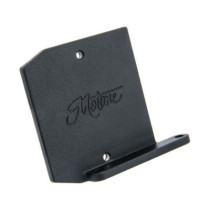 Motone regulator relocation bracket. Black