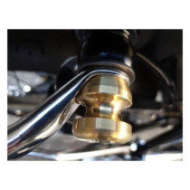 Motone, The Capstan  bungee hook attachment. Brass