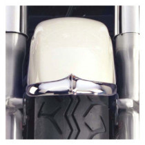 NC cast front fender tip chrome