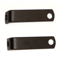 NC mirror mount brackets for non-tubular handlebars