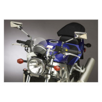 National Cycle Flyscreenr LS light tint, chrome