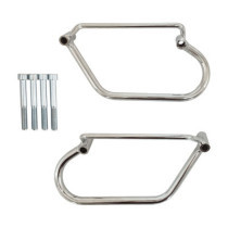 Longride saddlebag holder, chrome