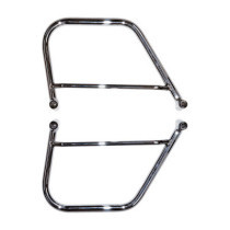 Longride saddlebag holder, chrome