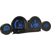 GAUGE SET HD-6 GAUGES BK