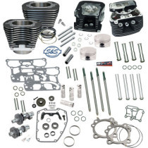 SUPER STOCK 95" HOT SET UP KITS® FOR 88" ENGINES-WRINKLE BLACK