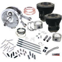 96" 3-5/8" SIDEWINDER BIG BORE STROKER KIT GLOSS BLACK FINISH