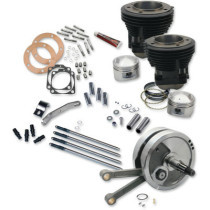 SIDEWINDER 3-5/8" BIG BORE STROKER KIT 93" GLOSS BLACK FINISH