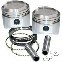 SUPER STOCK PISTON KIT 3 1/2" STD-SIZE W/ RINGS